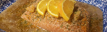 Sesame Orange Salmon