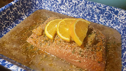 Sesame Salmon